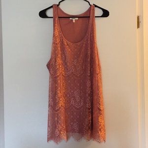 XXL Maurices lace tank top